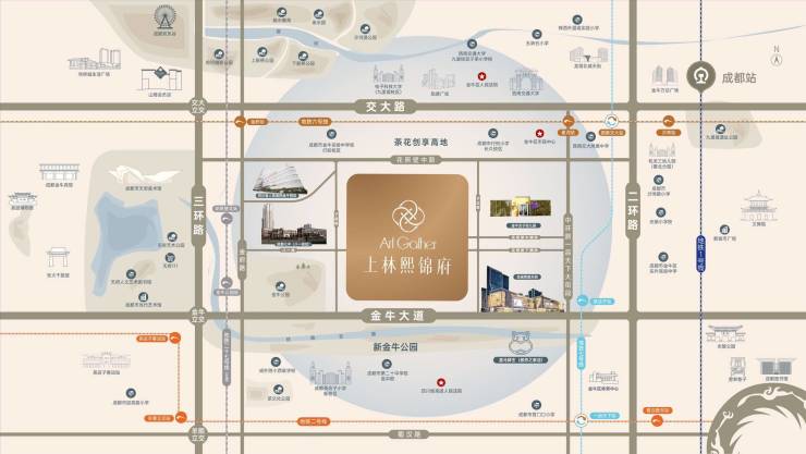 成都国投上林熙锦府成都买房必看规划：市国