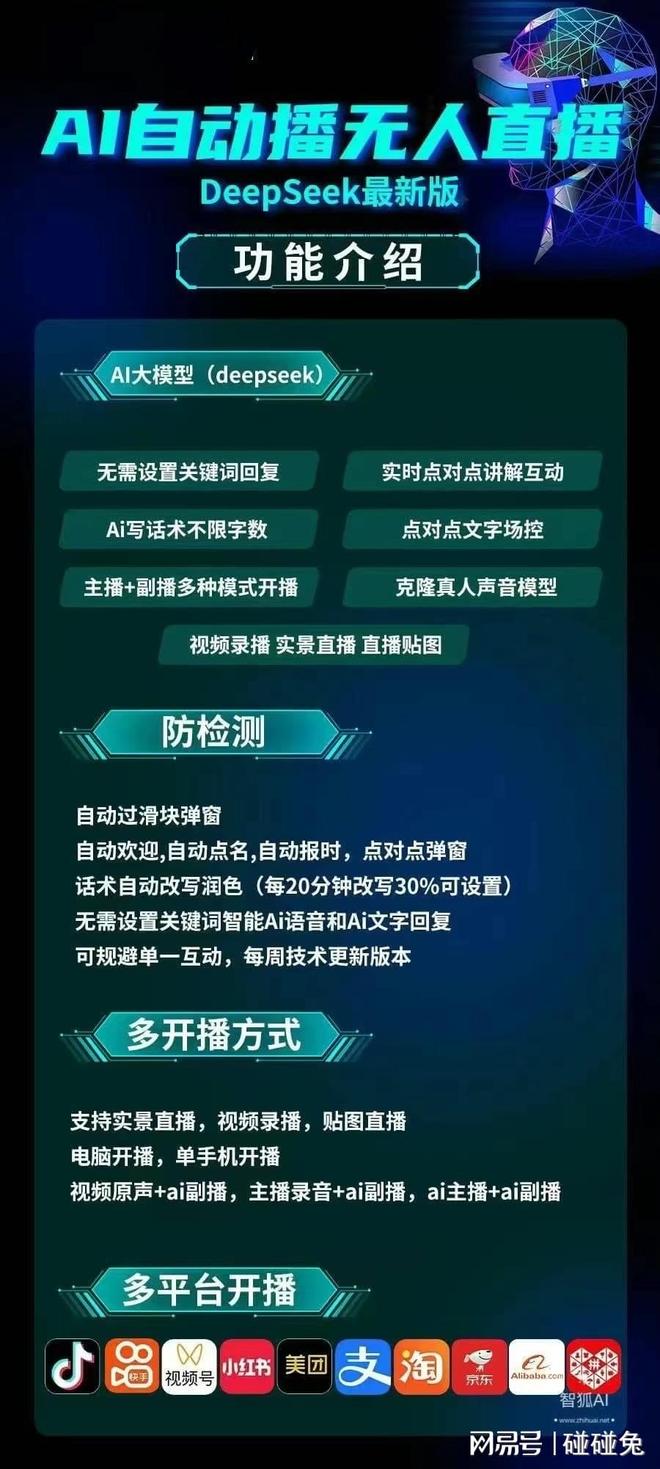 百付科技 AI 直播内容创新：从 “无人直播录音” 到互动体验升级(图2)