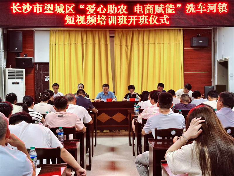 望城：党建红赋能数字蓝 助洗车河黄桃打通“出山通道”(图2)