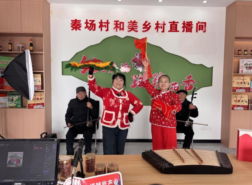 安徽泗县：直播间里的“文艺范”(图1)