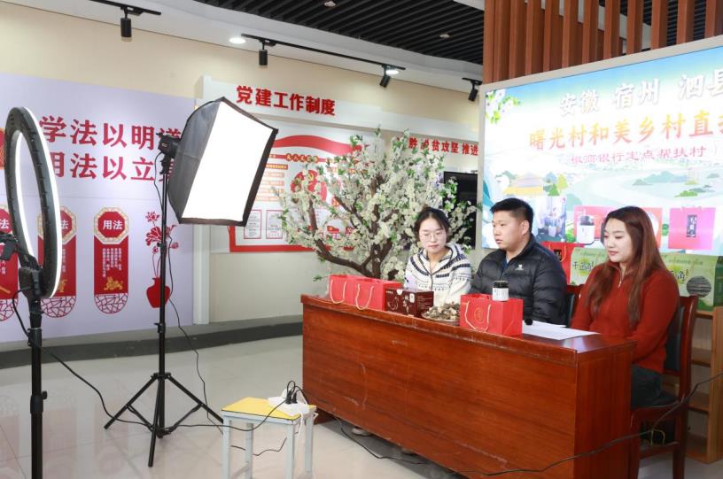 安徽泗县：直播间里的“文艺范”(图3)